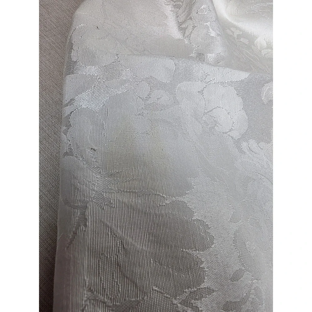 Watorford‎ Linens Napkins Set Of 5 Ivory Floral Formal Dining 20x20